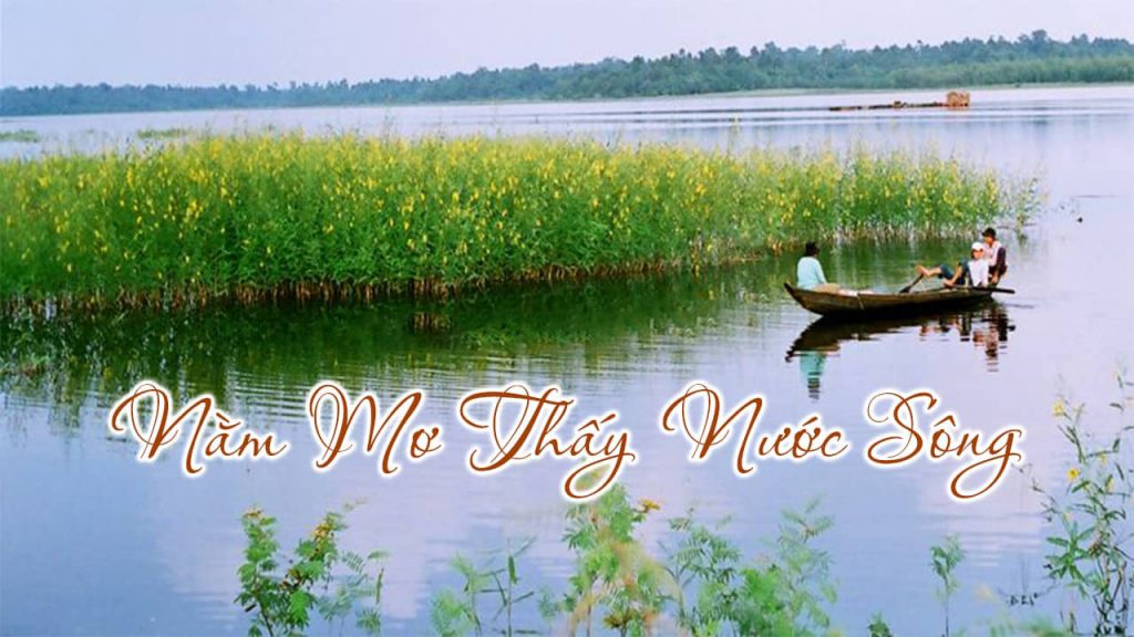 Nằm mơ thấy sông nước